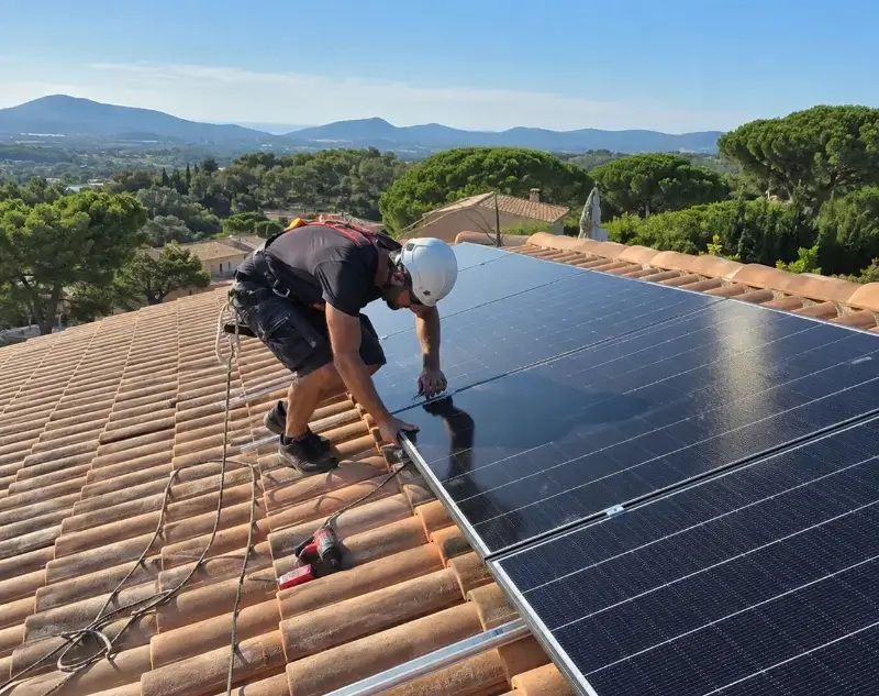 Installateur panneaux solaires Jons — pose photovoltaïque sur toiture
